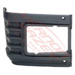 HEADLAMP BEZEL - R/H - DARK GREY - DAIHATSU DELTA V59/V78/V76 1985-98