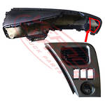 DASH PANEL - GARNISH RIGHT OF SPEEDO - NISSAN CONDOR MK/PK 2011-