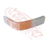 CORNER LAMP - LENS - L/H=R/H - CLEAR - NISSAN ATLAS F22/255 1986-94