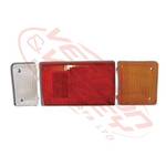 REAR LAMP - LENS - 3PCS - NISSAN ATLAS F22/255 1986-94