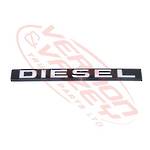 BADGE - FRONT PANEL - DIESEL - NISSAN CK450/CW520/CK520 1992-