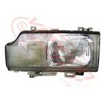 HEADLAMP - L/H - W/CUT OUT - 1996- - NISSAN CK450/CW520/CK520 1996-