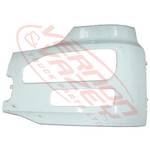 FRONT BUMPER END - L/H - 360mm DEEP - NISSAN QUON 2006-