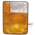 CORNER LAMP - L/H - AMBER/CLEAR - 85-87 - NISSAN CW53/CW54/CW55 1984-92