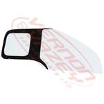 GLASS - FRONT DOOR 1/4 PCE - W/PAINTED - L/H - NISSAN ATLAS F23 1990-