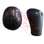 GEAR SHIFT KNOB - BLACK - 6 SPEED - ISUZU GIGA CVR/CXZ/CXM/EXR 1997-