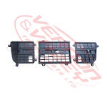 FRONT PANEL - GRILLE - SET OF 3 - 2011- - ISUZU GIGA CVR/CXZ/CXM/EXR 2011-