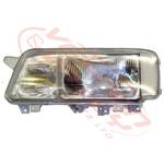 HEADLAMP - L/H - FITS IN BUMPER - ISUZU GIGA CVR/CXZ/CXM/EXR 1997-