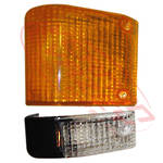 CORNER LAMP - LENS - R/H - AMBER/CLEAR - ISUZU FSR/FTR/FVR 1984-94