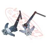 WINDOW REGULATOR - L/H - MANUAL - 1/4 GLASS - ISUZU ELF NPR/NRR/NKR/NHR 1985-93