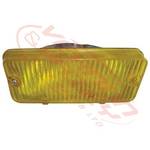 FOG LAMP - L/H - YELLOW - ISUZU ELF NPR/NRR/NKR/NHR 1985-93