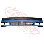 GRILLE - CENTRE - 2 HOLES - BLUE - WIDE CAB - ISUZU ELF NPR/NRR/NKR/NHR 1985-93