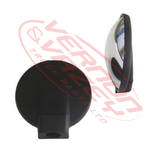 MIRROR HEAD - L/H - ROUND (16mm ball) - ISUZU ELF NPR/NRR/NKR/NHR 1994-