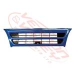 GRILLE - NARROW - MAT BLUE - 1 BAR - ISUZU ELF NPR/NRR/NKR/NHR 1994-