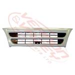 GRILLE - NARROW - MAT WHITE - 1 BAR - ISUZU ELF NPR/NRR/NKR/NHR 1994-