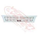 GRILLE - WIDE - WHITE - 1 BAR - ISUZU ELF NPR/NRR/NKR/NHR 1994-