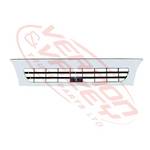 GRILLE - WIDE - WHITE - 2 BAR - ISUZU ELF NPR/NRR/NKR/NHR 1994-