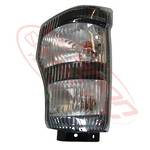 CORNER LAMP - L/H - CLEAR RIM - ISUZU ELF NKR/NPR/NQR 2004-