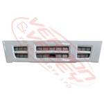 GRILLE - LOWER - NARROW - WHITE - ONE BAR - ISUZU ELF NKR/NPR/NQR 2004-