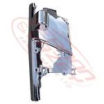 FRONT CORNER PANEL - R/H - W/MIRROR HOLE - CHROME - ISUZU NKR/NPR 2009-