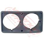 HEADLAMP BEZEL - L/H - TWIN RND H/L - 84-86 - HINO FF/GD/MAE/MFG 1984-89