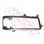 HEADLAMP BEZEL - R/H - SILVER/GREY - 21Ts - HINO PROFIA SS/FN/LSH/LFS 1994-