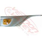 FRONT DOOR GARNISH - L/H - LOWER - W/LIGHT - HINO FD/FF/FG/FM 1990-