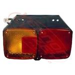 REAR LAMP - L/H - W/SQUARE SOCKET - HINO ECONO FC/MFB 1998-