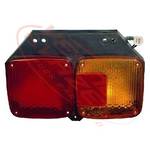 REAR LAMP - R/H - W/SQUARE SOCKET - HINO ECONO FC/MFB 1998-