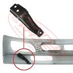 FRONT BUMPER IRON - L/H - LOWER - HINO RANGER PRO FC/FD/FG/FM 2002-