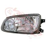 HEADLAMP - L/H - ELECTRIC - HID - PARABOLIC REFLECTOR - HINO RANGER PRO FC/FD/FG/FM 2002-