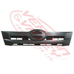 GRILLE - UPPER - BLACK - HINO RANGER 500 2015- FG, FL, FM, GH