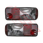 REAR LAMP SET - L&R - LED TYPE - CLEAR LENS - MAN TGX 2008-