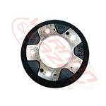 BRAKE DRUM - MAZDA TITAN - WE/WG - WD37 - 5 STUD - MAZDA T3500/T4000/T4100 1984-89