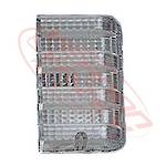 REAR LAMP - LENS - L/H - CLEAR - MAZDA T3500/T4100 1989- WG