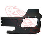 FRONT BUMPER END - W/O FOG HOLE - L/H - MERCEDES BENZ ACTROS - MP2