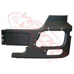 FRONT BUMPER END - W/FOG HOLE - L/H - MERCEDES BENZ ACTROS - MP2