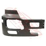 FRONT BUMPER END - W/FOG HOLE - R/H - MERCEDES BENZ ACTROS - MP3