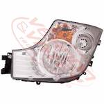 HEADLAMP - L/H - MANUAL - MERCEDES BENZ ACTROS - MP4