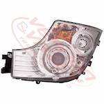 HEADLAMP - L/H - HID - WITH DRL - MERCEDES BENZ ACTROS - MP4