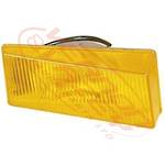 FOG LAMP - L/H - YELLOW - MITSUBISHI FP418/FT413/FT415 1984-96