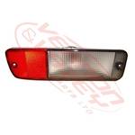 REAR LAMP - L/H - FITS IN BUMPER - MITSUBISHI ROSA 1998-