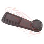 WINDOW REGULATOR HANDLE - BLACK - MITSUBISHI FM515/FK416 1984-93