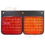 REAR LAMP - R/H - RED/AMBER - LED - MITSUBISHI FM515/FK416 1984-93