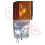 CORNER LAMP - AMBER/CLEAR - R/H 2002- - MITSUBISHI FM615/FK516 1994-