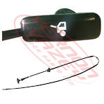 FRONT BONNET RELEASE CABLE - MITSUBISHI FIGHTER 2006-