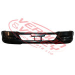FRONT BUMPER - N/CAB - W/O FOG LAMP - WITH RADAR HOLE - 355MM DEEP - MITSUBISHI FIGHTER 2019- H/L IN CORNER PANEL