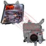 HEADLAMP - L/H - H/L IN CORNER PANEL - ELECTRIC ADJ - MITSUBISHI FIGHTER 2008-