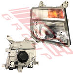 HEADLAMP - R/H - H/L IN CORNER PANEL - MANUAL ADJ - MITSUBISHI FIGHTER 2008-