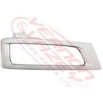 HEADLAMP BEZEL - R/H - H/L IN BUMPER - SHALLOW - MITSUBISHI FIGHTER 2006-